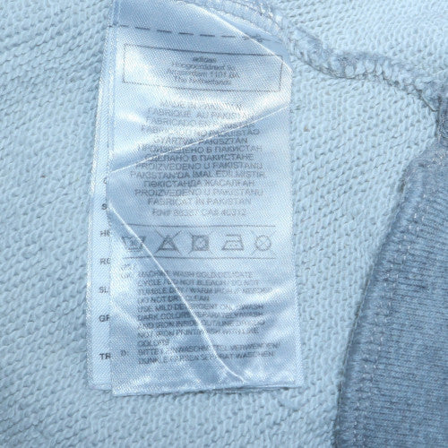 Adidas Men's Grey Hooded Pullover Sweatshirt M Classic Logo