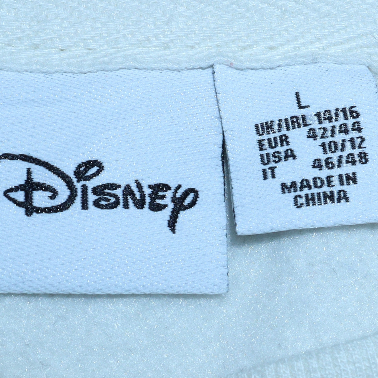 Disney Primark Women’s White Mickey Mouse Sweatshirt Size L 14/16