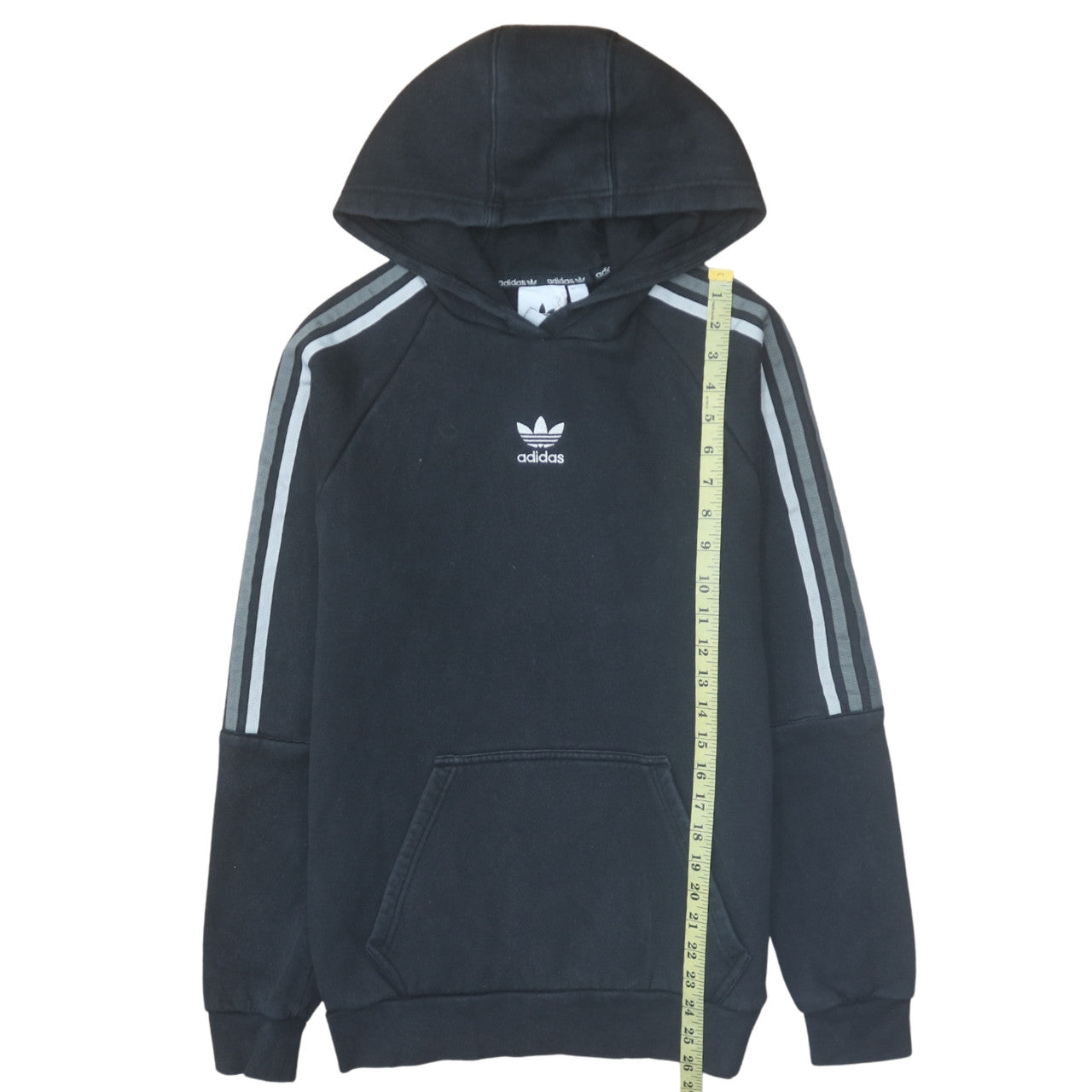 Adidas Men's Black Pullover Hoodie Small Regular Fit Sportswear