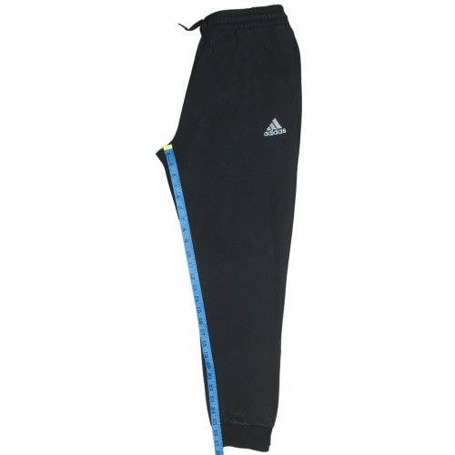Adidas Men’s Black Jogger Sweatpants Size L Fleece Activewear