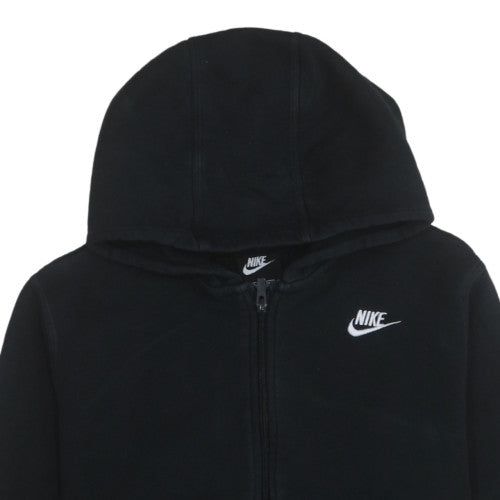 Nike Men's Black XL Full Zip Fleece Hoodie Sweatshirt