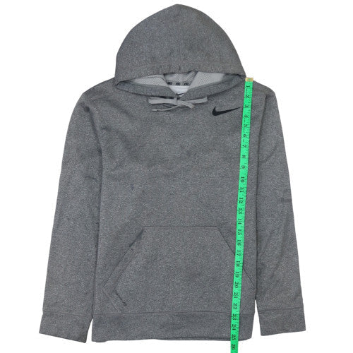 Nike Men's Grey Therma-Fit Pullover Hoodie Size S