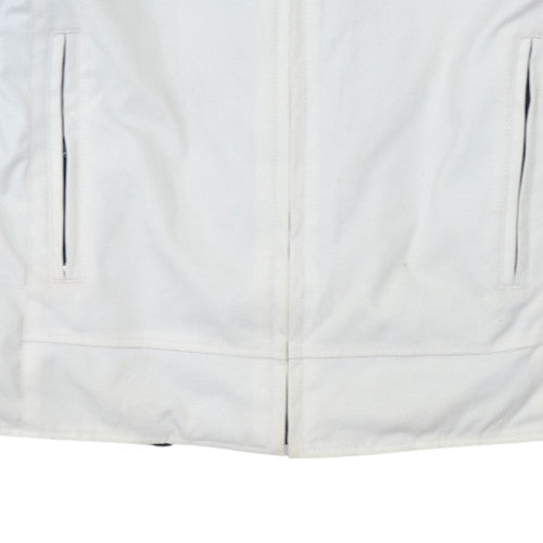 Bering Men's White Motorcycle Jacket M Waterproof Riding Coat