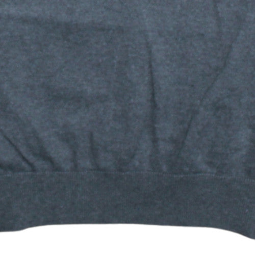 Tommy Hilfiger Men’s Grey Cotton Crew Neck Pullover Jumper L