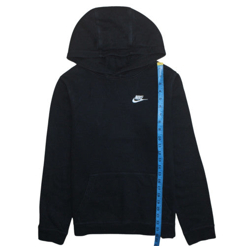 Nike Boys Black Pullover Hoodie XL (158-170cm) Fleece Sportswear