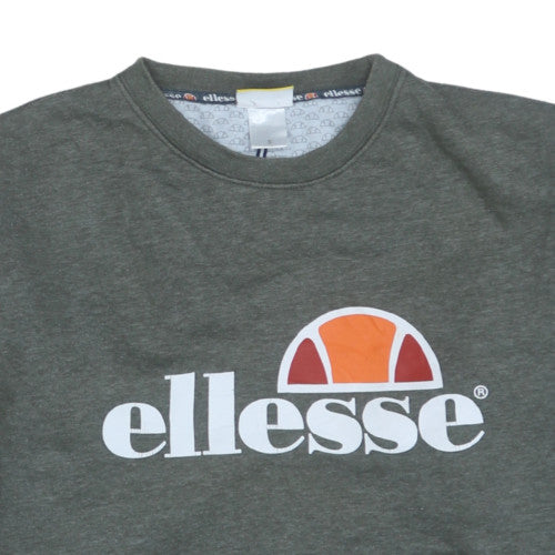 Ellesse Heritage Men's Grey Crew Neck Sweatshirt Size S