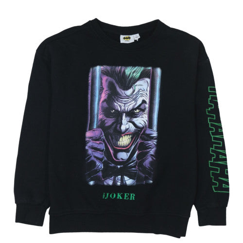 Primark Batman Joker Black Crew Neck Mens Sweatshirt L Graphic Print