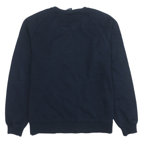 Champion Boys Blue Logo Pullover Sweatshirt 15-16 Years Fleece Crew Neck