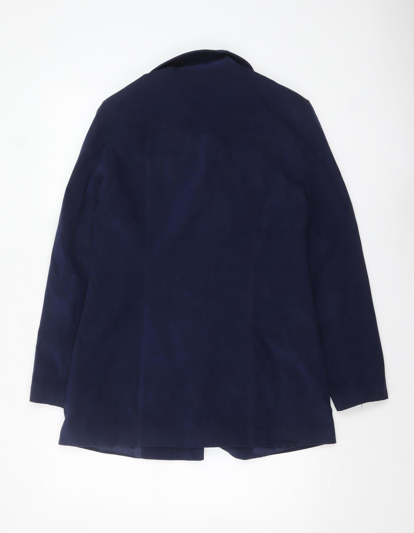 New Look Women's Blue Blazer Jacket UK 14 Lined Classic Style