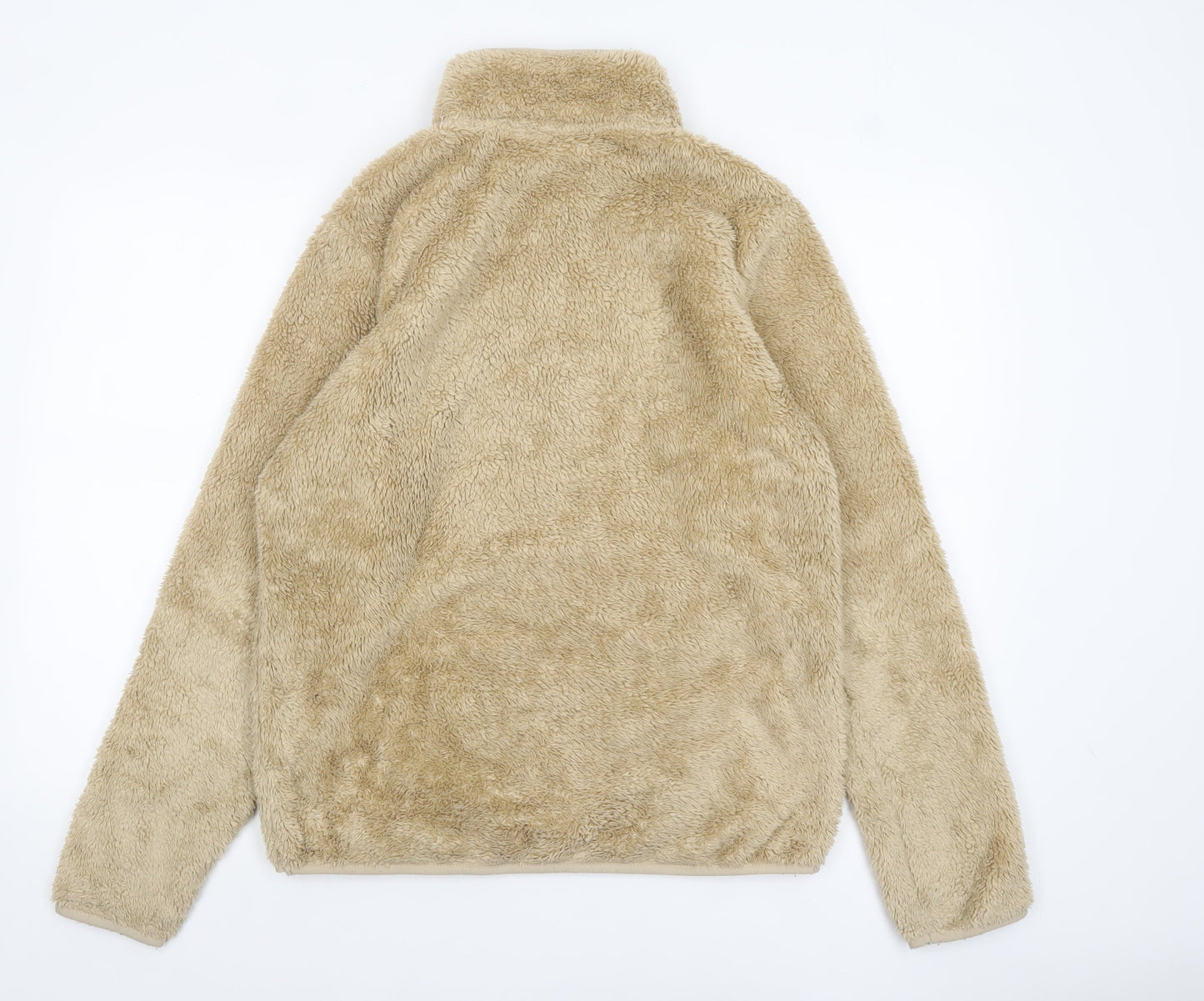 Mountain Warehouse Women's Beige Fleece 1/2 Zip Pullover Sweatshirt Size S