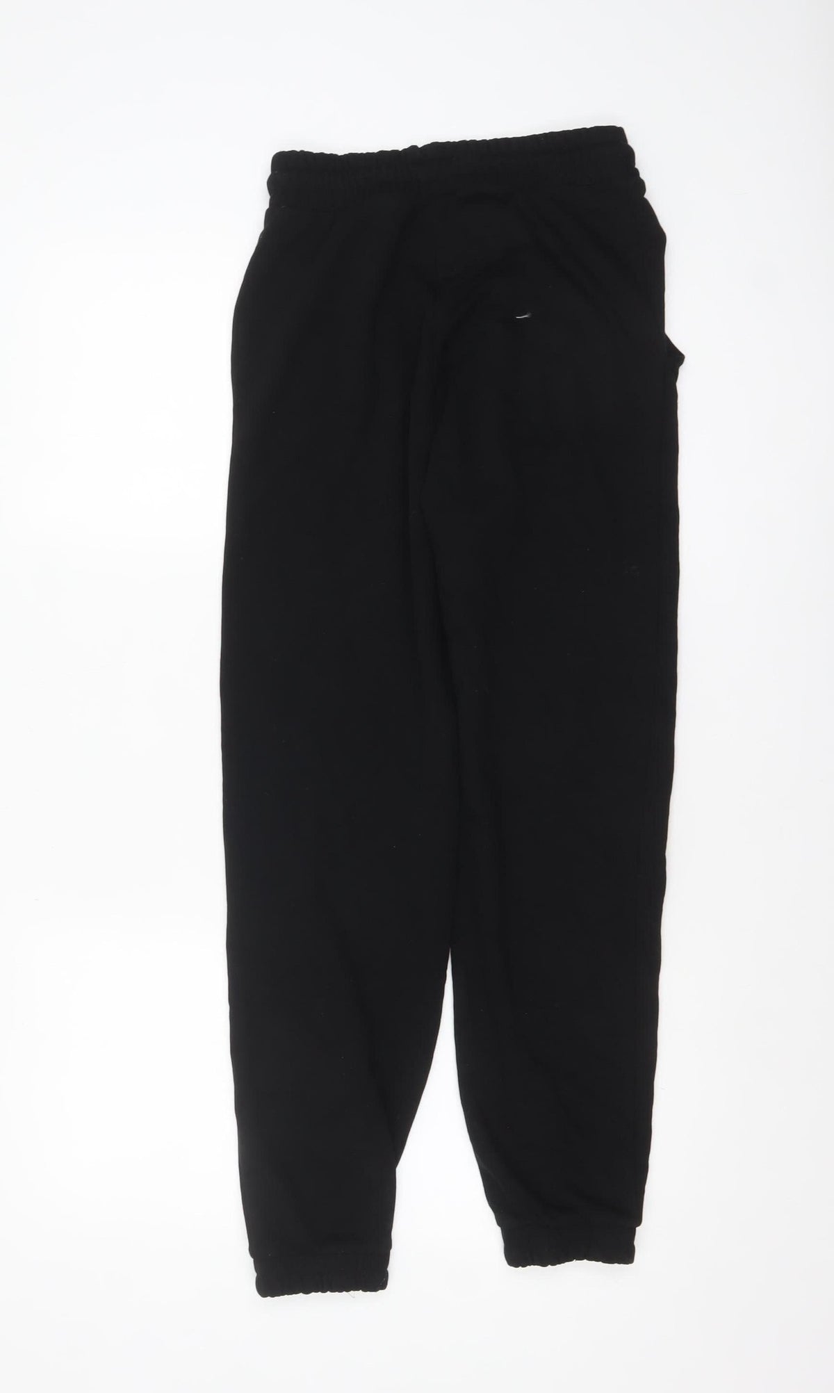Stradivarius Women Black 2XS Jogger Sweatpants Elastic Waist