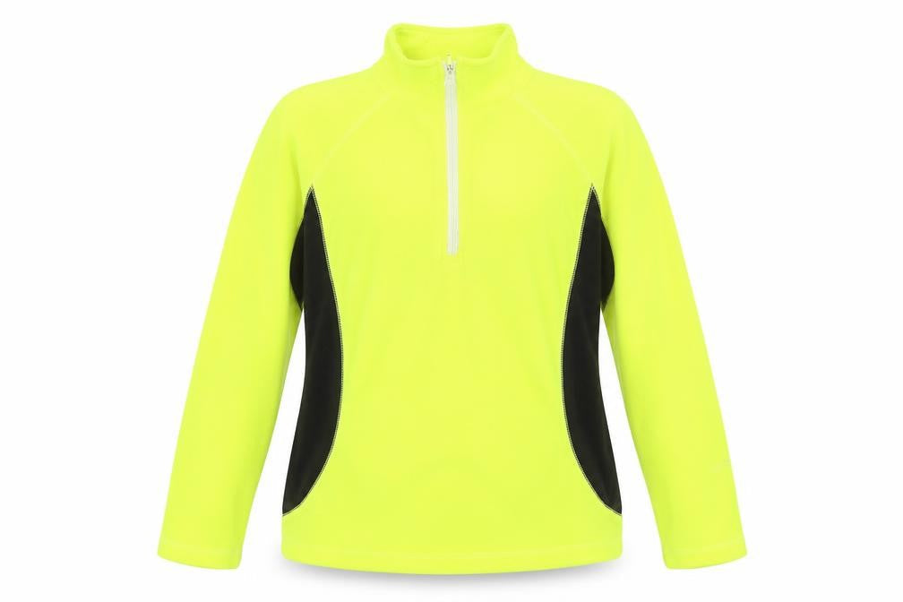 Peter Storm Women Yellow 1/2 Zip Pullover Fleece Sweatshirt Size 14