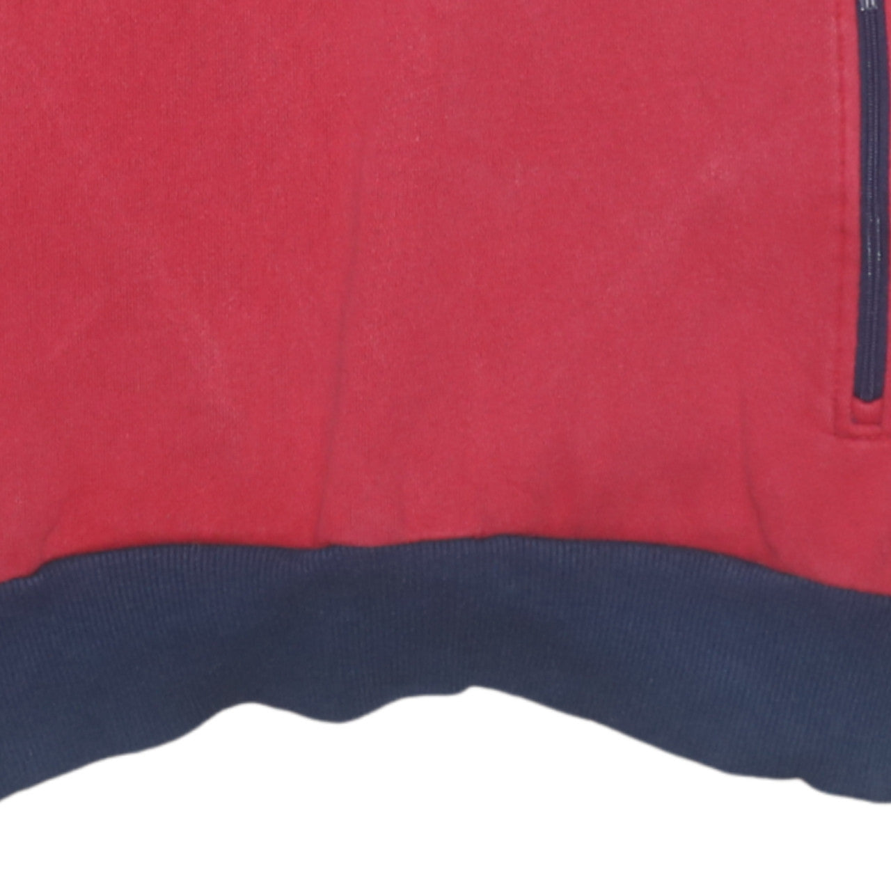 Ellesse Men's Multicoloured 1/2 Zip Hoodie Size M Retro Sports Style