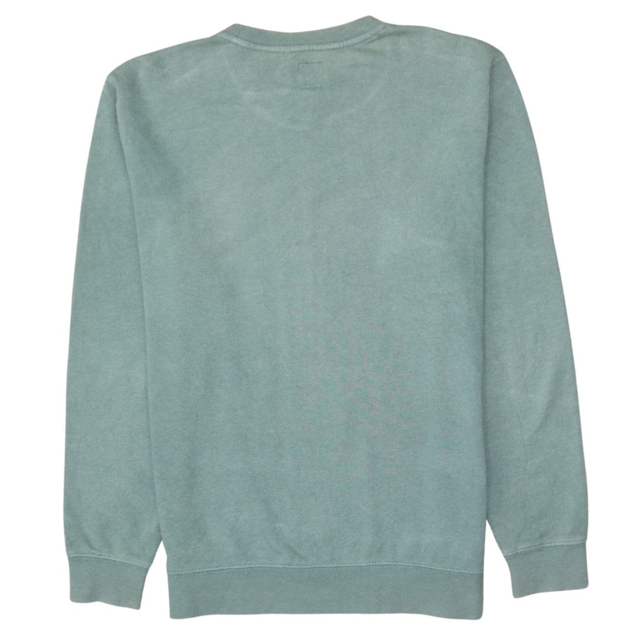 Vans Mens Green Pullover Crew Neck Fleece Sweatshirt Medium