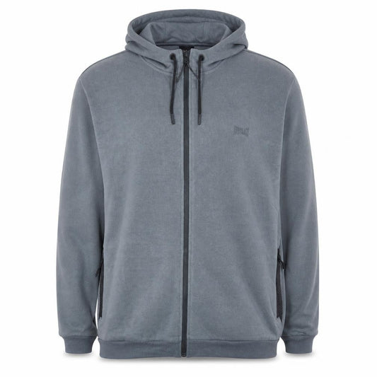 Everlast Mens Grey 3XL Full Zip Fleece Hoodie