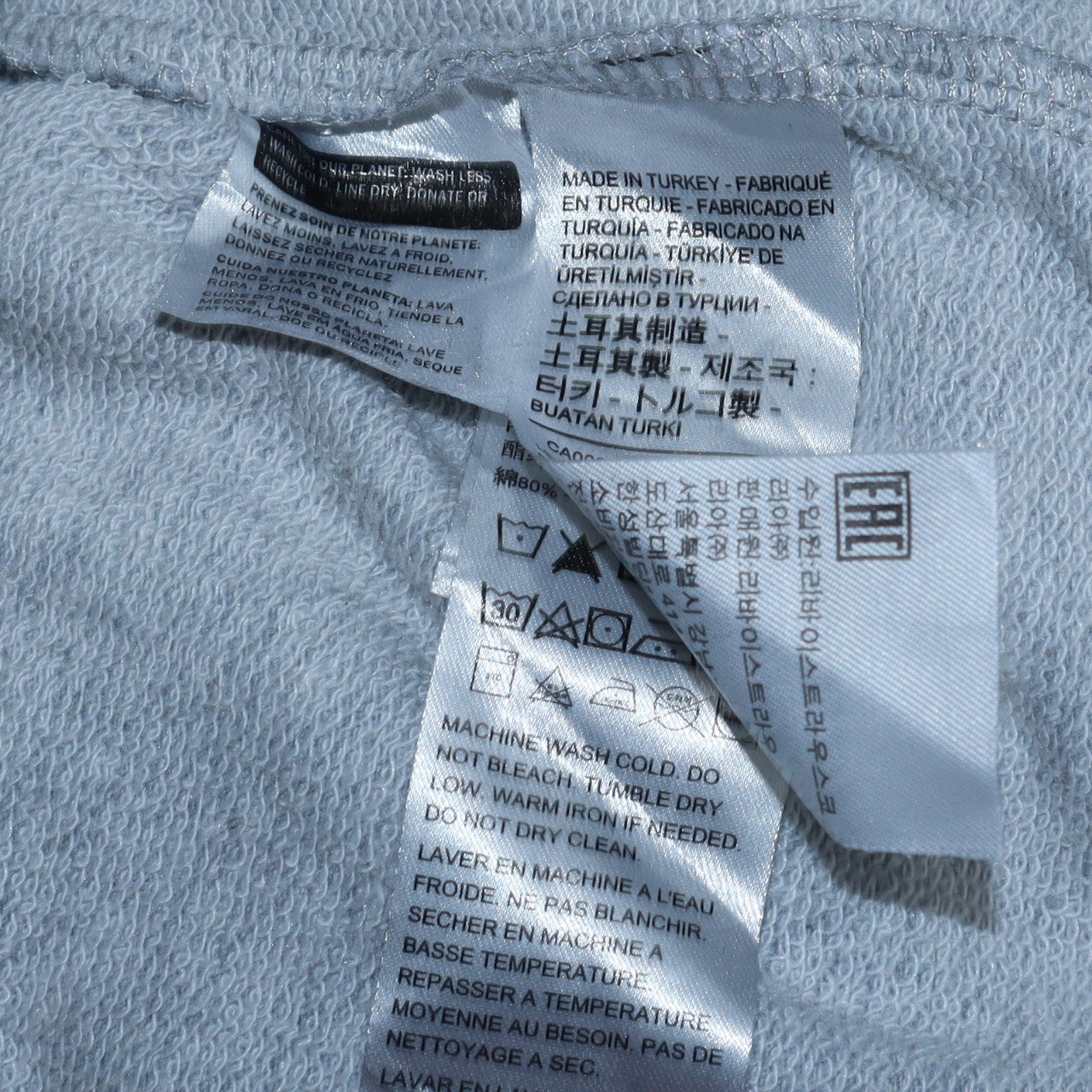 Levi's Men's Grey XL Pullover Hoodie with Logo Graphic Print