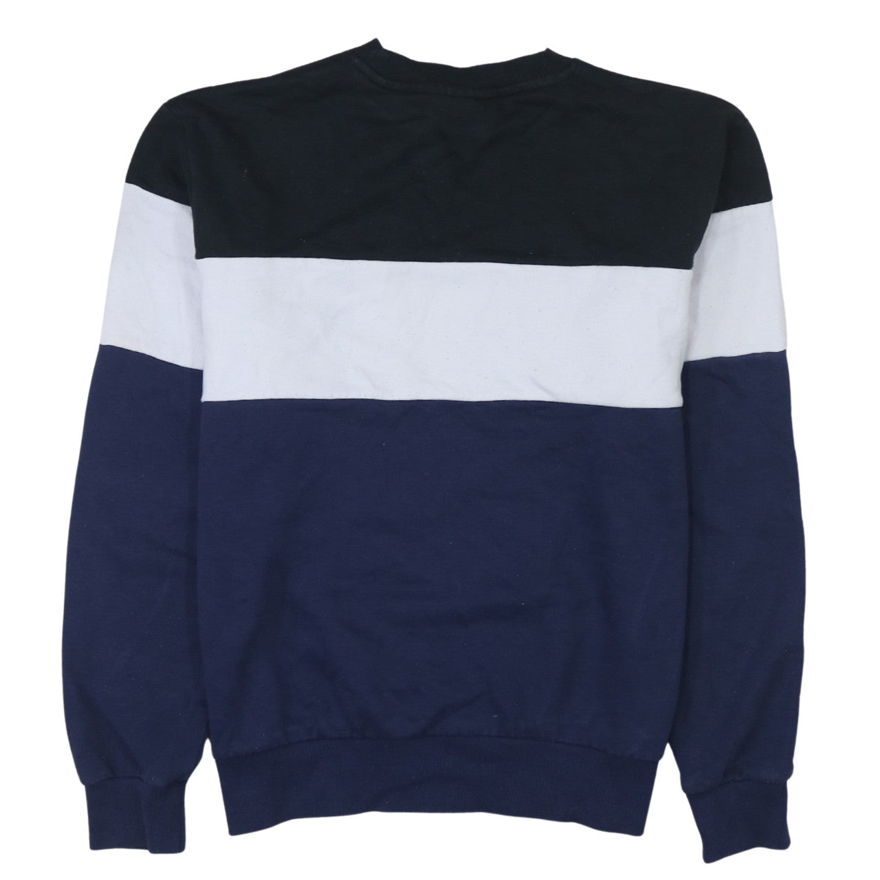 FILA Men's Multicoloured Logo Pullover Sweatshirt Size S