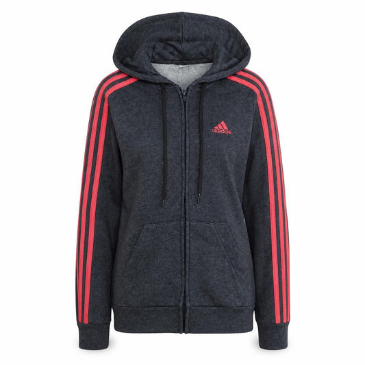 Adidas Womens Navy Full Zip Hoodie XS Hooded Sweatshirt Casual