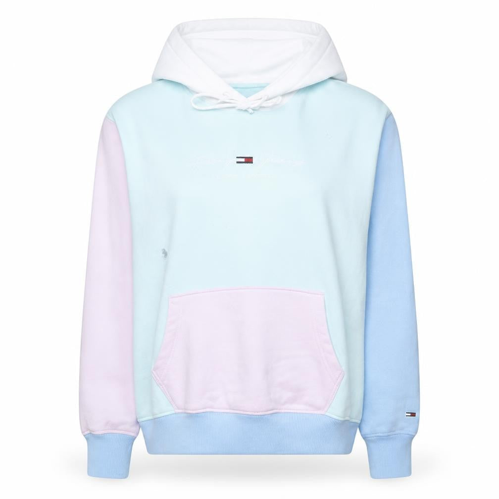 Tommy Jeans Womens Multicoloured M Pullover Hoodie Cotton Blend