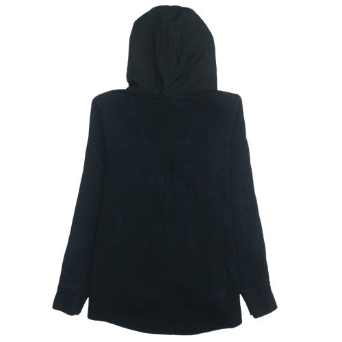 Nike Men's Black Small Full Zip Hoodie with Logo
