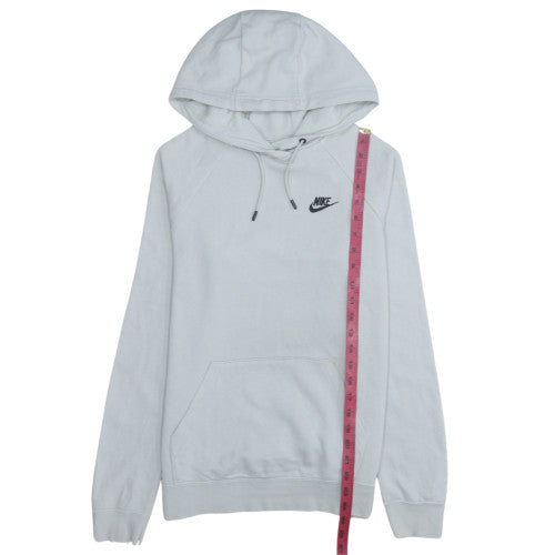 Nike Men’s Grey Pullover Hoodie Small Regular Fit Fleece