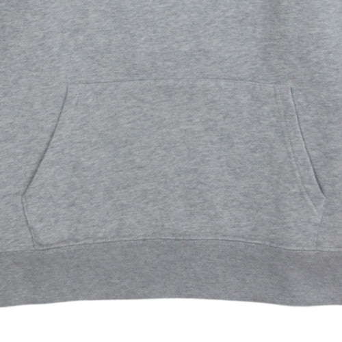 GAP Men's Grey Pullover Logo Hoodie L Regular Fleece Sweatshirt