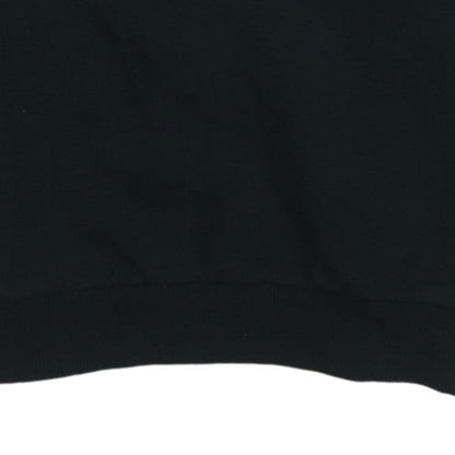 Additional view of Adidas boys’ black sportswear sweatshirt, size 14-15, years crew neck pullover