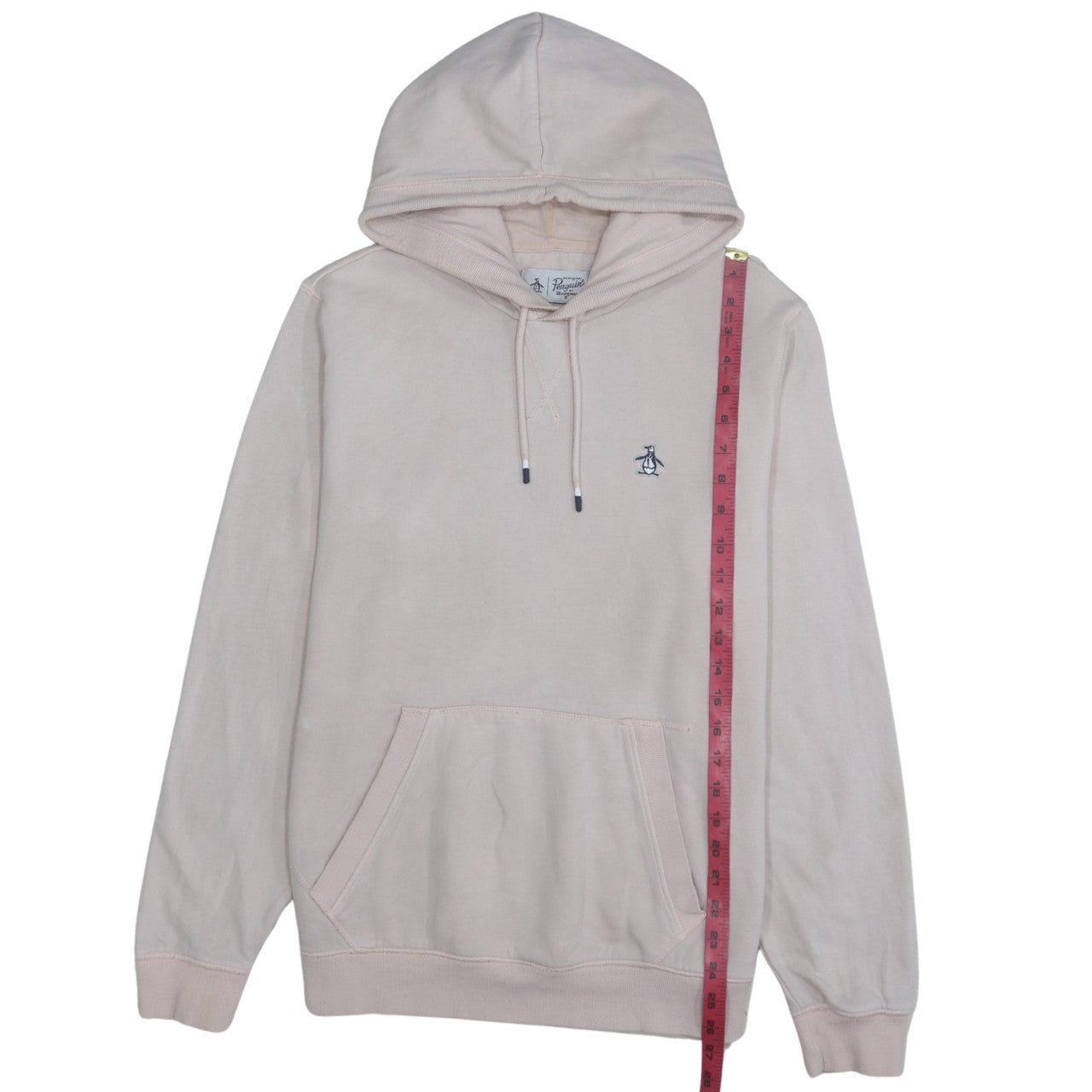 Original Penguin Men's Beige Pullover Hoodie Size M Regular Fit