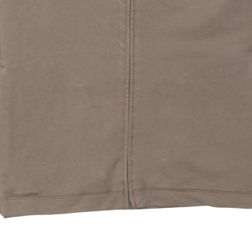 Nike Mens Beige Full Zip Hoodie L Fleece Fit Dry Casual Wear