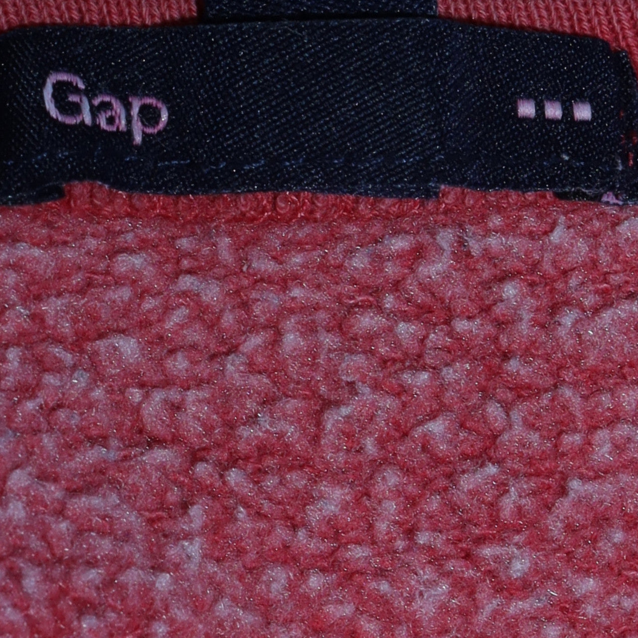 Gap Men's Red Cotton Blend Crew Neck Pullover Sweatshirt M
