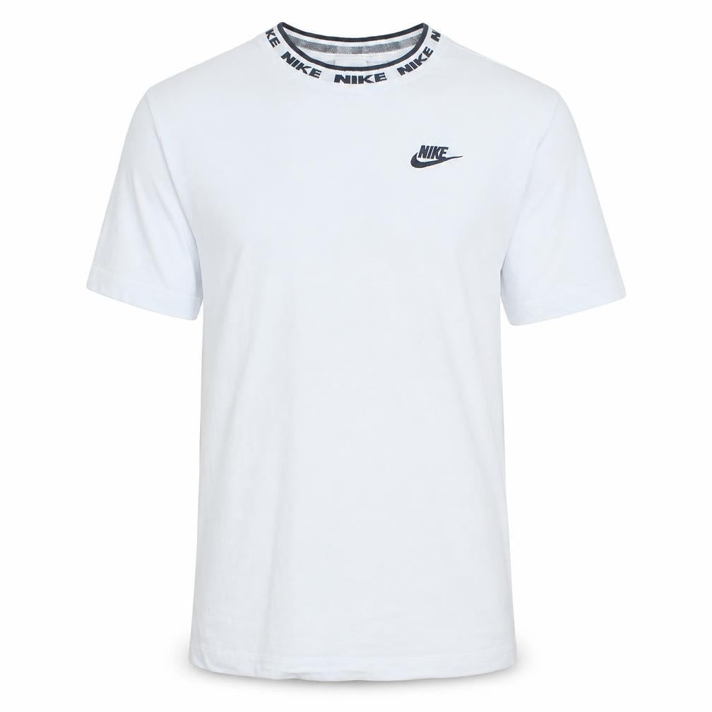 Nike Men’s White Cotton Crew Neck Short Sleeve Sports T-Shirt Size S