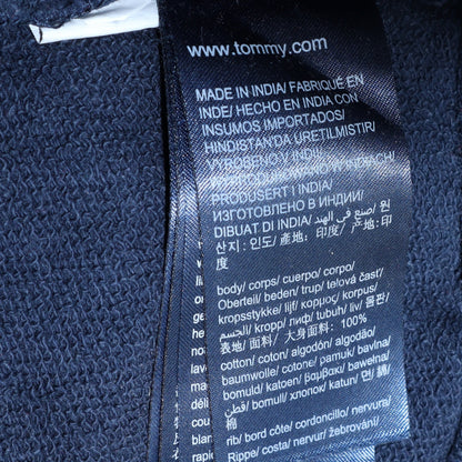 Tommy Hilfiger Teens Blue Cotton Embroidered Sweatshirt 13-14 Years