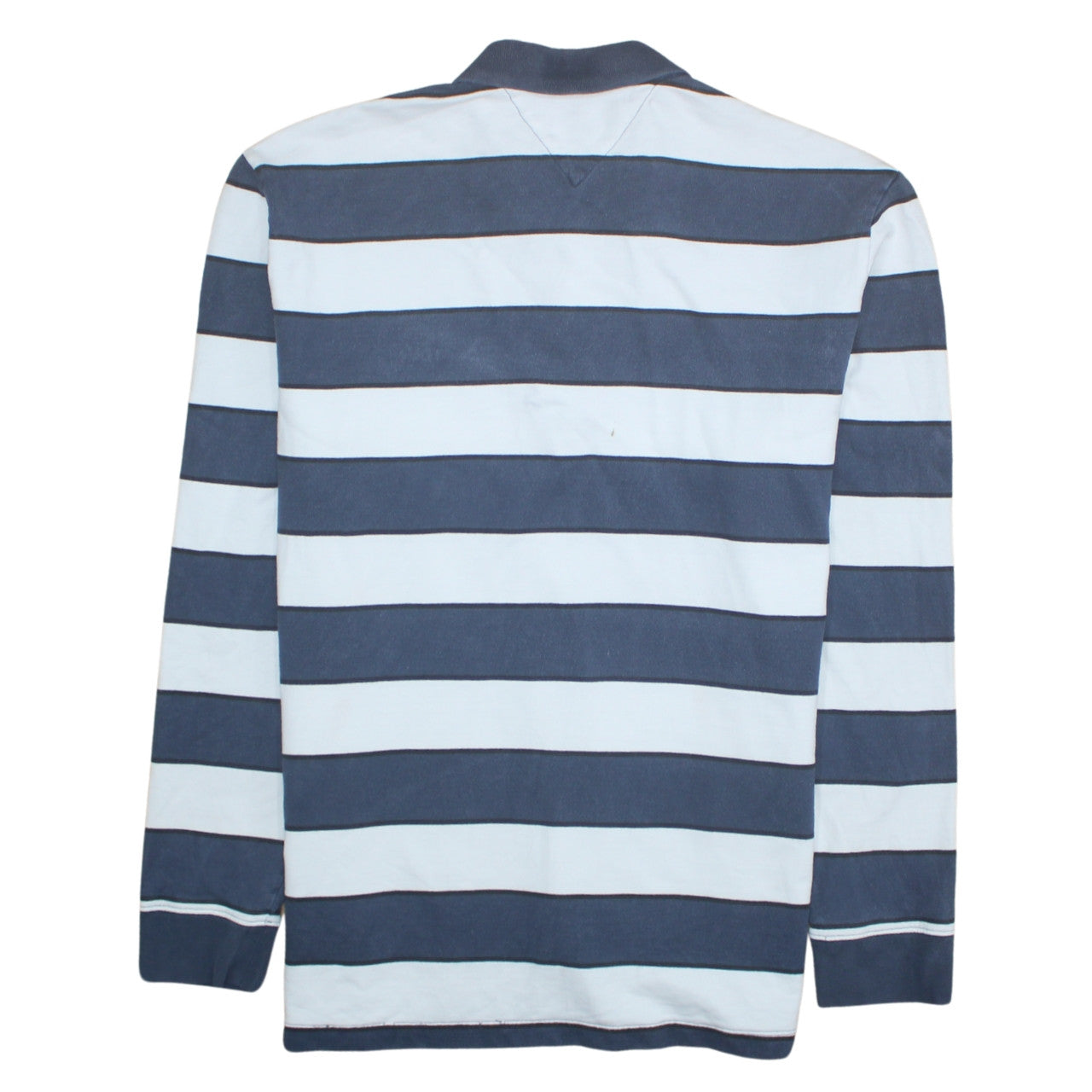 Tommy Jeans Men’s Blue Striped Henley Sweatshirt XL