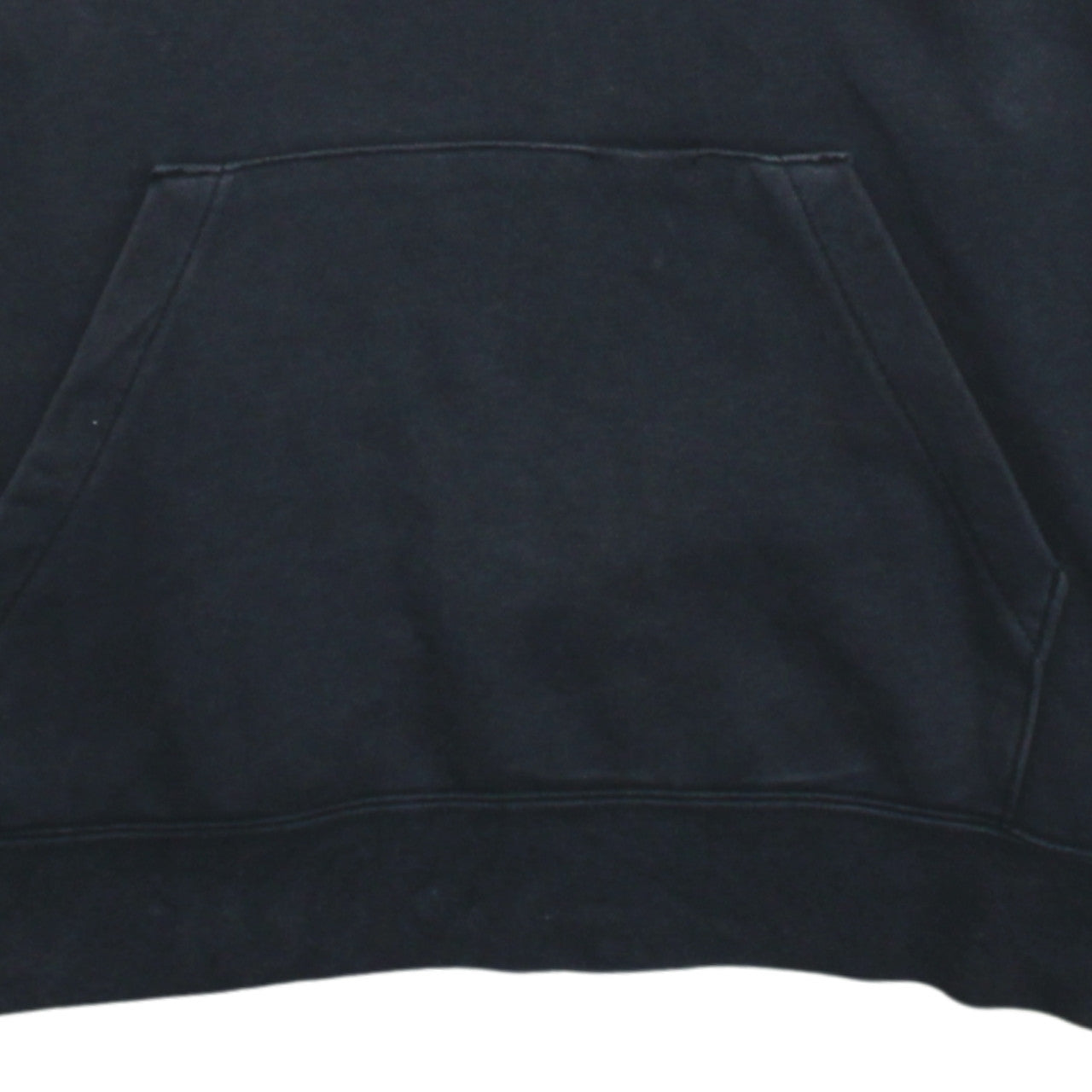 Nike Men's Black XL Pullover Hoodie with Logo Print