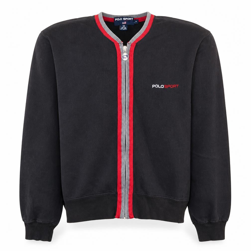 Polo Sport Ralph Lauren Men's Black Full Zip Sweatshirt M