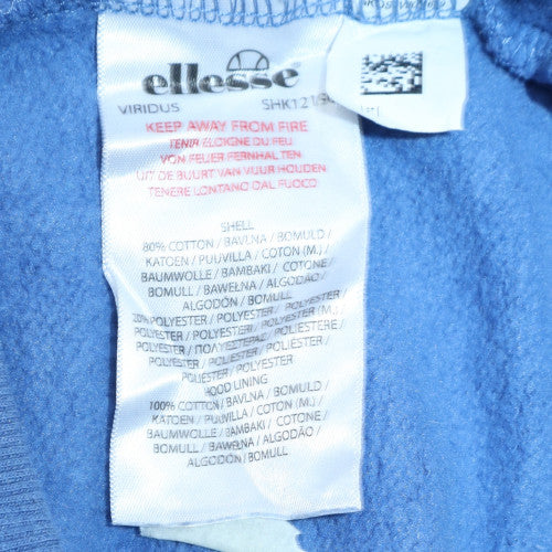 Ellesse Men's Blue Pullover Hoodie XL Hooded Sweatshirt