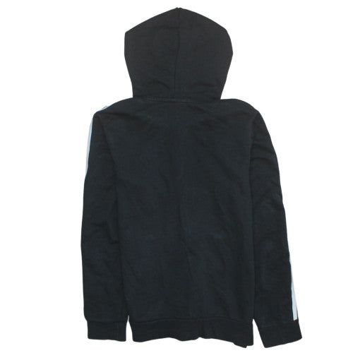 Adidas Mens Black Full Zip Hoodie L Lightweight Sportswear