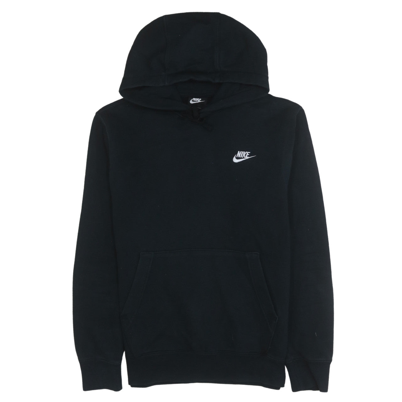 Nike Men's Black Small Pullover Hoodie Sweatshirt with Logo
