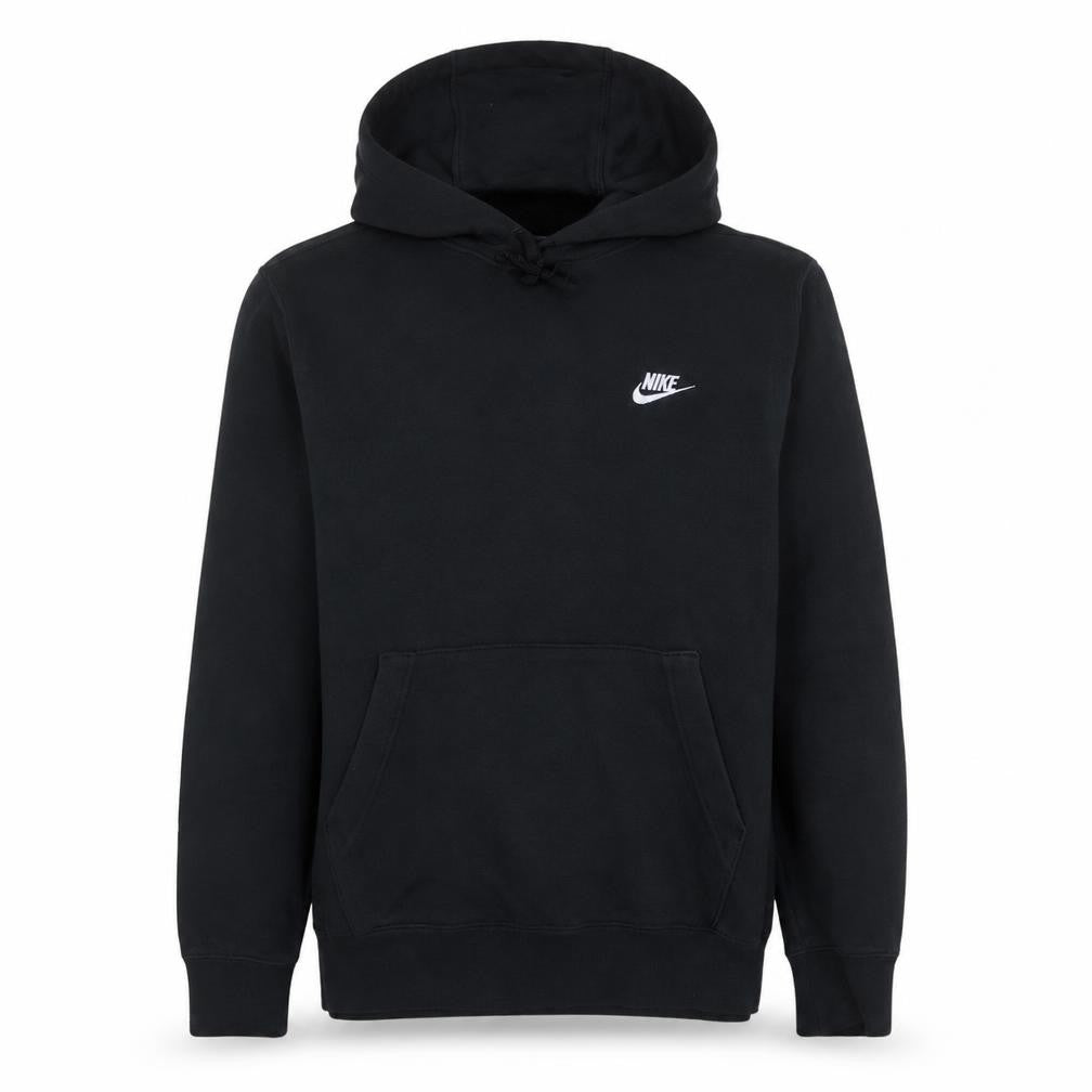 Nike Men's Black Small Pullover Hoodie Sweatshirt with Logo