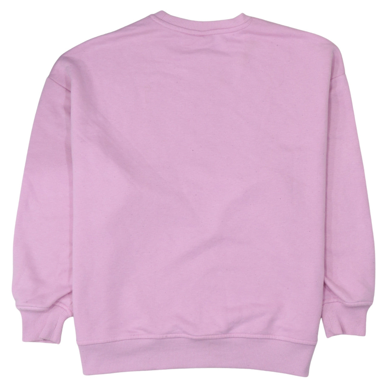 SmileyWorld Women Pink Graphic Print Pullover Sweatshirt Size S