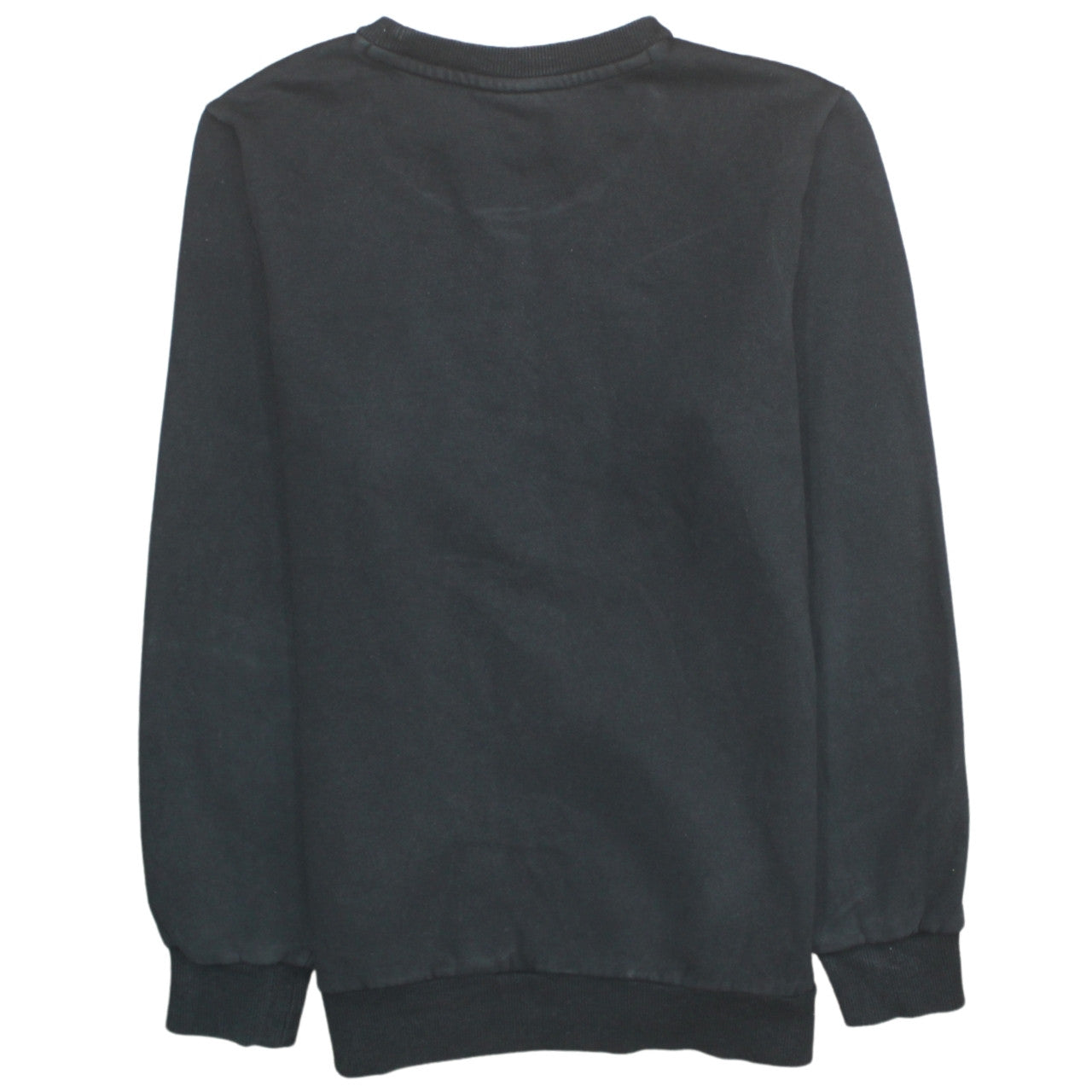 Puma Womens Black XS Crew Neck Pullover Sweatshirt