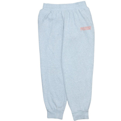 Additional front view of Puma women’s grey fleece sweatpants medium regular fit