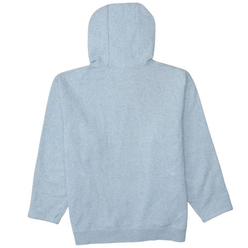 Quiksilver Men's Grey Pullover Hoodie L Graphic Print Cotton Blend