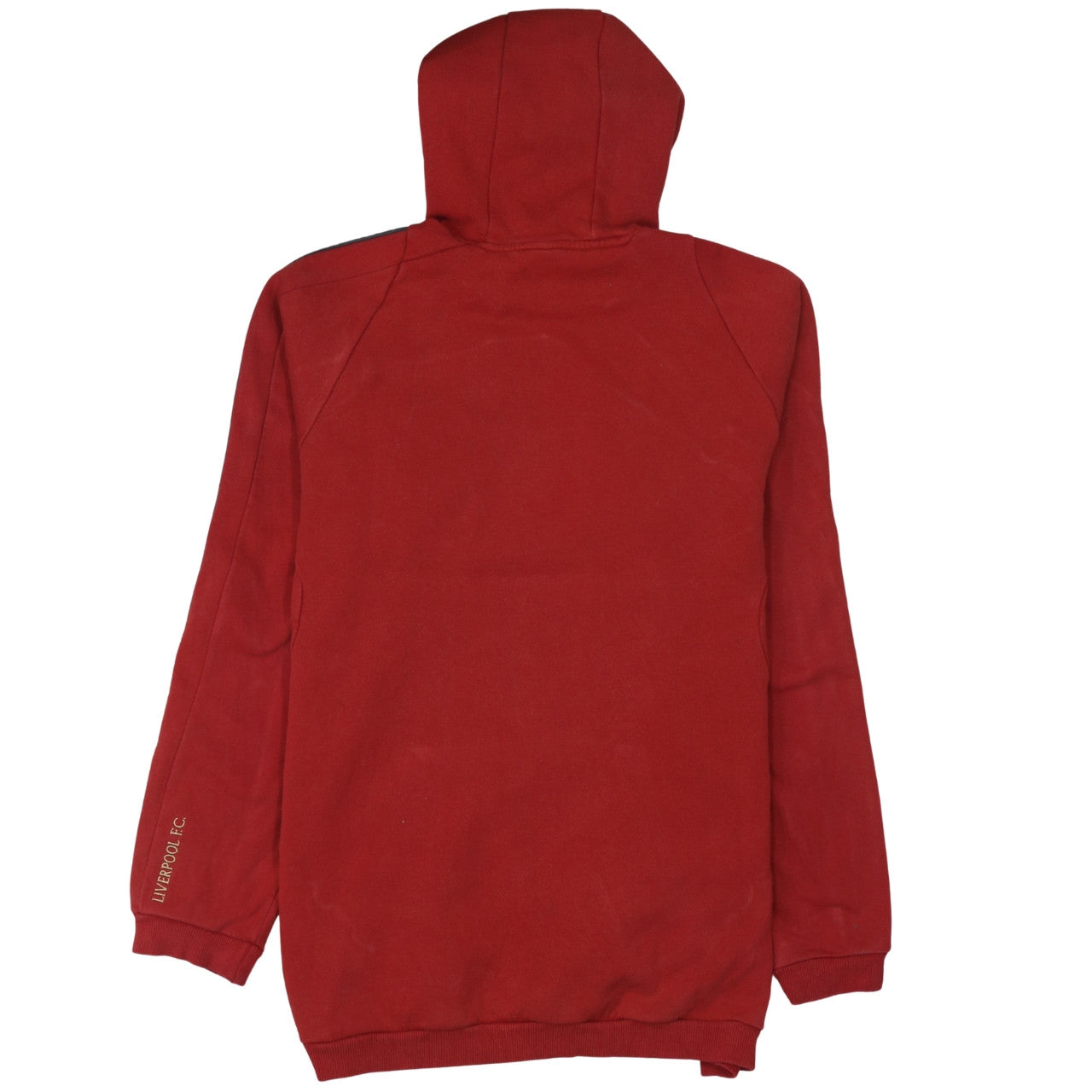 Adidas Men’s Red Liverpool FC Pullover Hoodie M Vintage Sportswear
