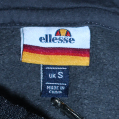 Ellesse Men’s Grey Pullover Hoodie Size S Sports Fleece Sweatshirt
