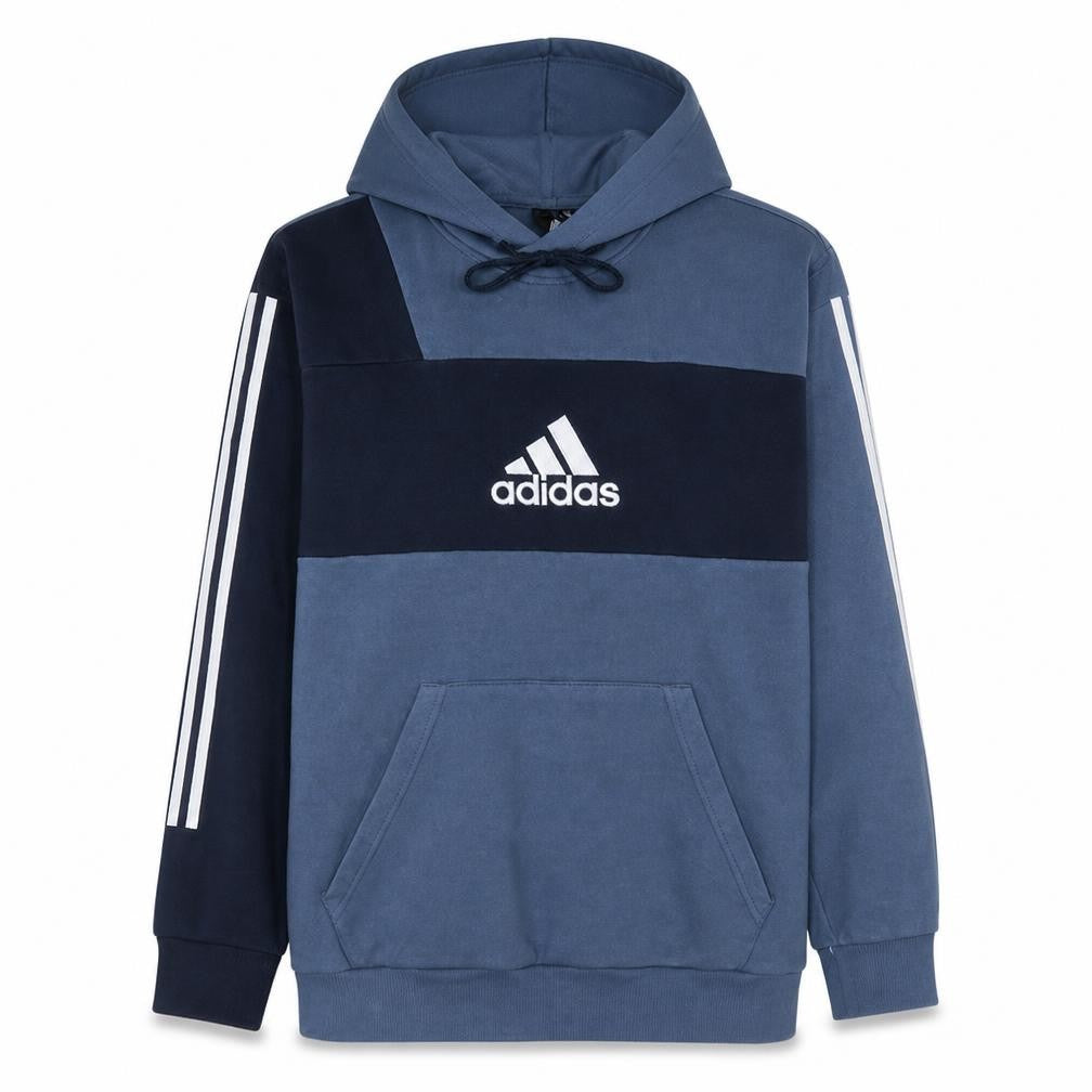Adidas Men’s Blue XL Pullover Hoodie Fleece Sportswear