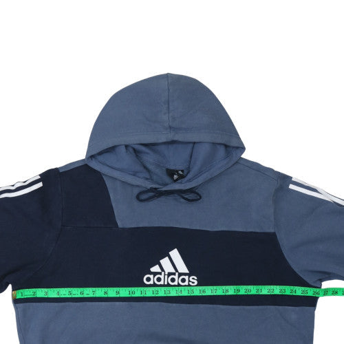 Adidas Men’s Blue XL Pullover Hoodie Fleece Sportswear