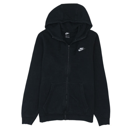 Nike Men's Black Full Zip Fleece Hoodie Size M