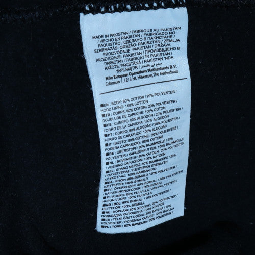 Nike Men's Black Full Zip Fleece Hoodie Size M