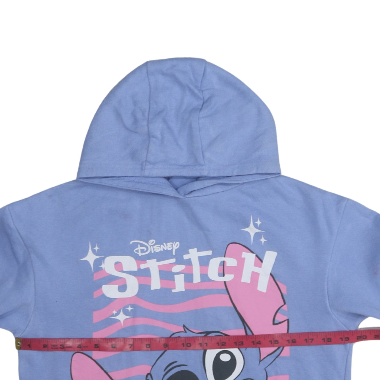 Primark Girls Blue Disney Stitch Pullover Hoodie 13-14 Years